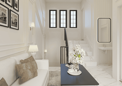 ruang tamu mewah verona